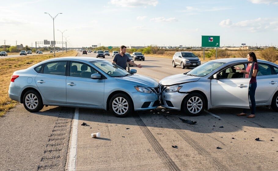 who is at fault in a car accident in Texas