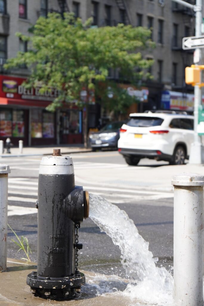 Fire Hydrant Parking FAQs • How Close Park To a Fire Hydrant? a fire hydrant spewing water on a city street