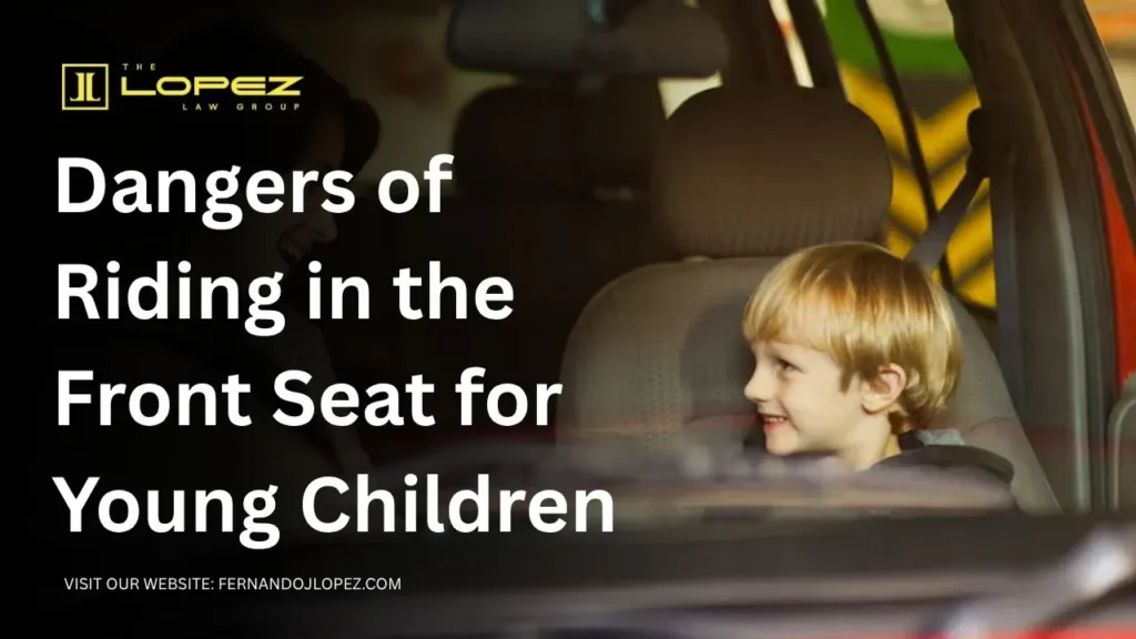 when can kids sit in the front seat