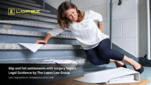 Slip and fall settlements with surgery