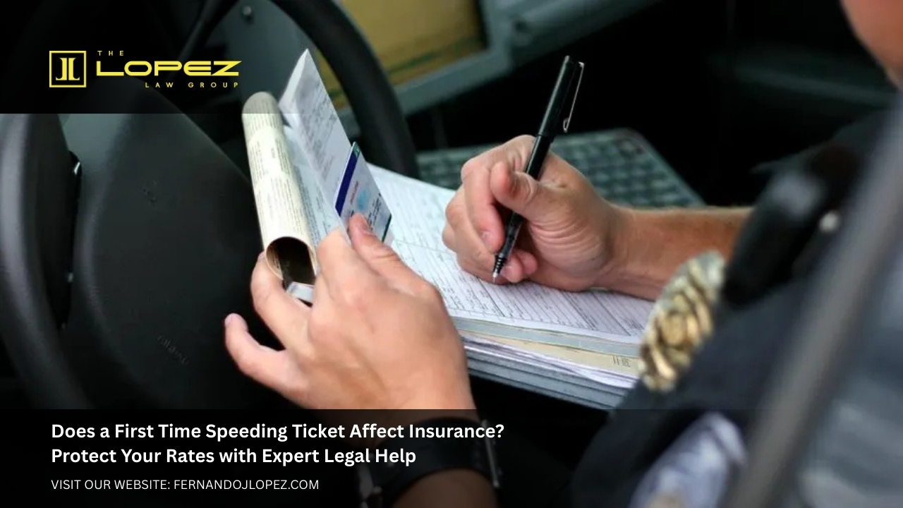 Does a First Time Speeding Ticket Affect Insurance?