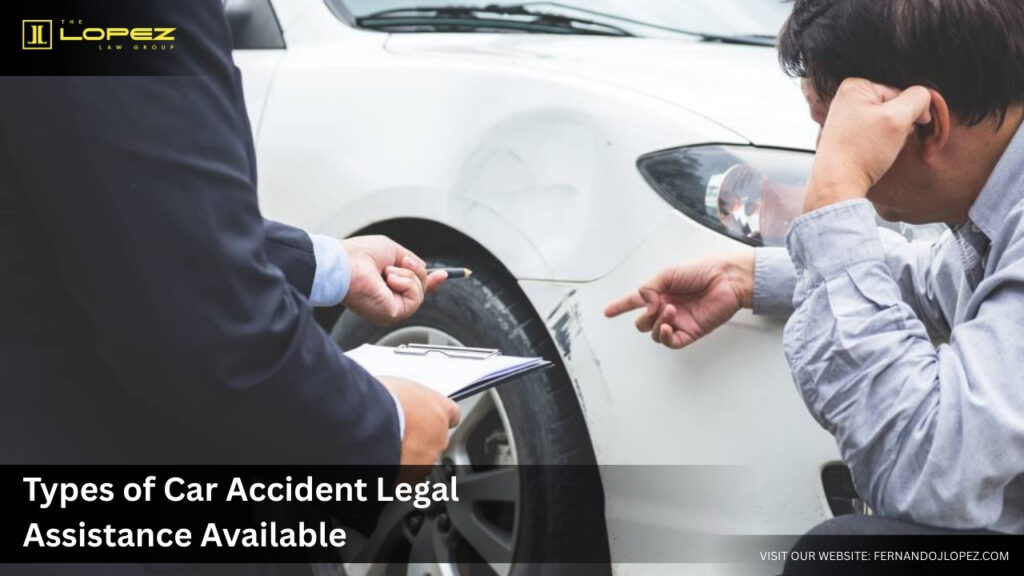 Types of Car Accident Legal Assistance Available