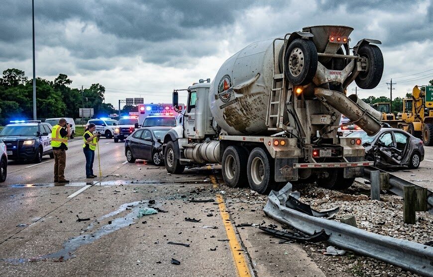 cement truck accident attorney Houston