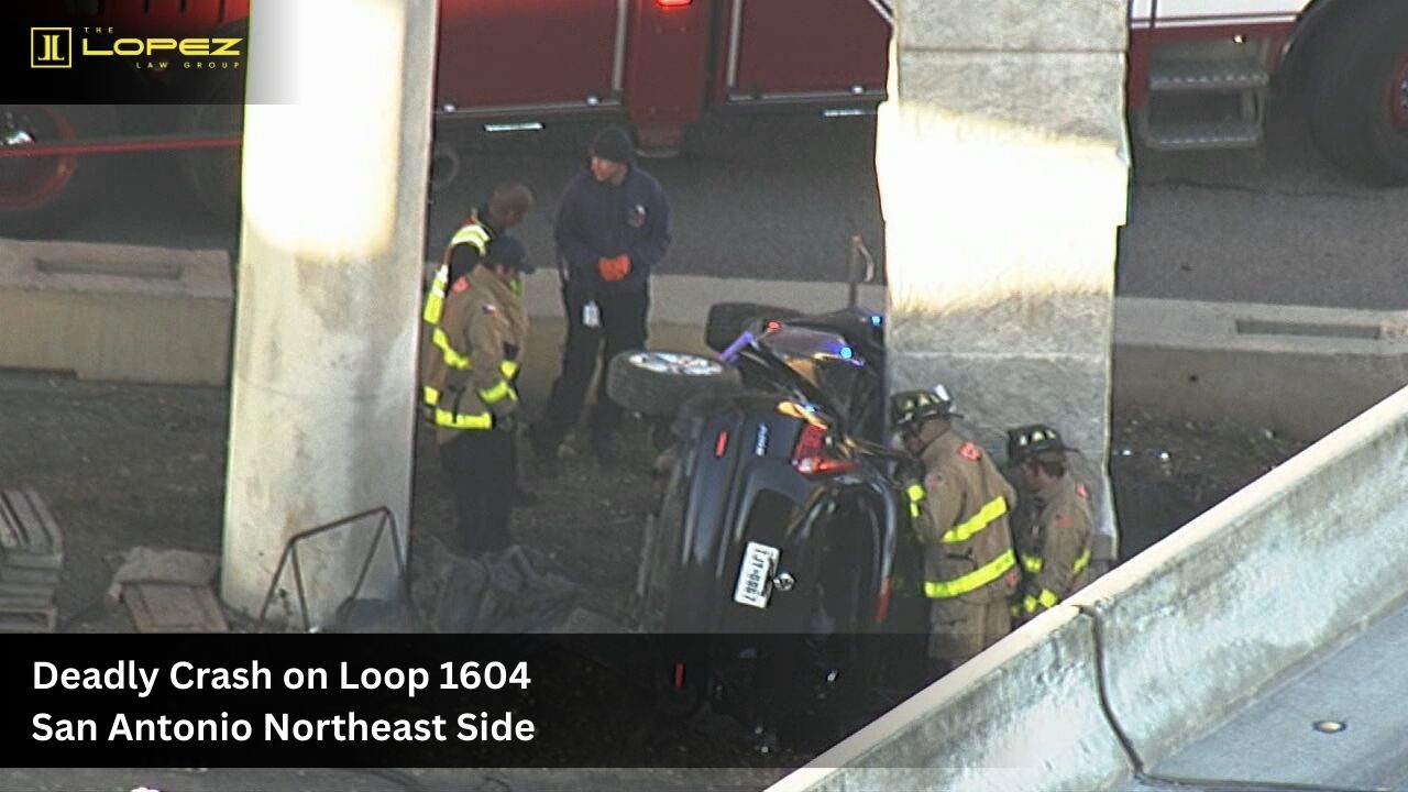 Deadly Single Vehicle Crash on Loop 1604 Near Judson Road San Antonio Northeast Side