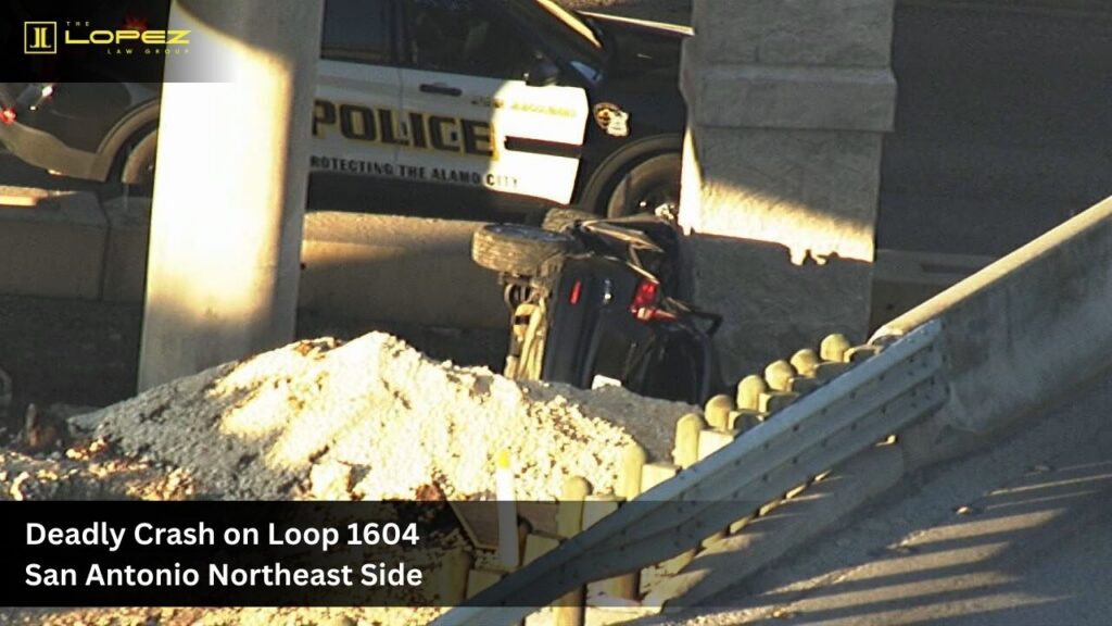 Deadly Single Vehicle Crash on Loop 1604 Near Judson Road San Antonio Northeast Side