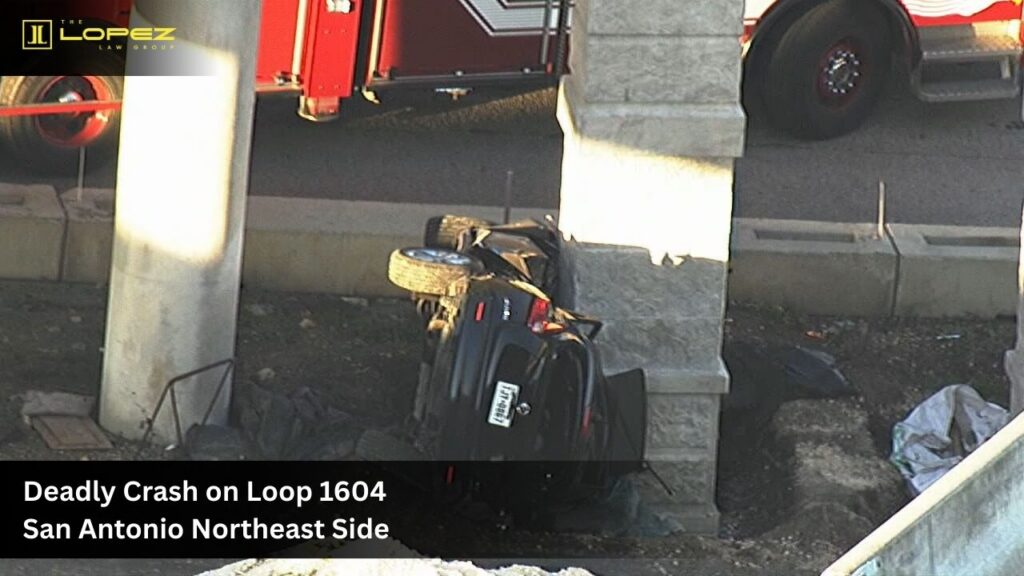 Deadly Single Vehicle Crash on Loop 1604 Near Judson Road San Antonio Northeast Side