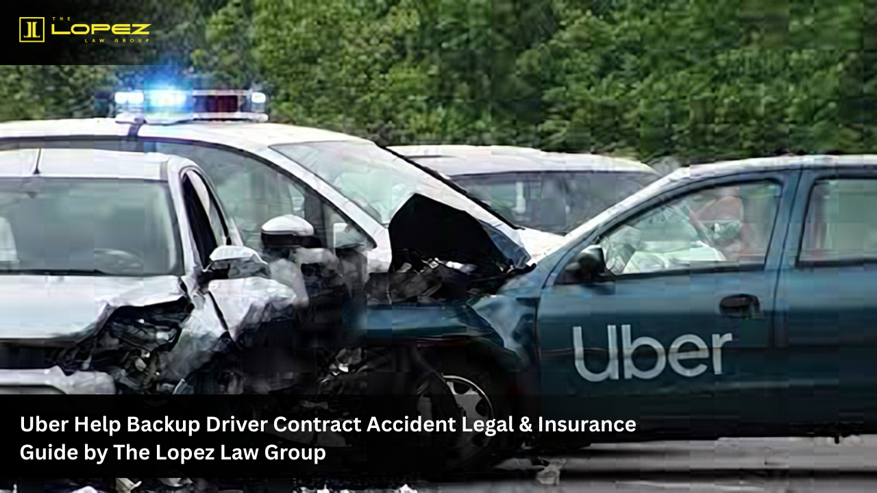 Uber Help Backup Driver Contract Accident