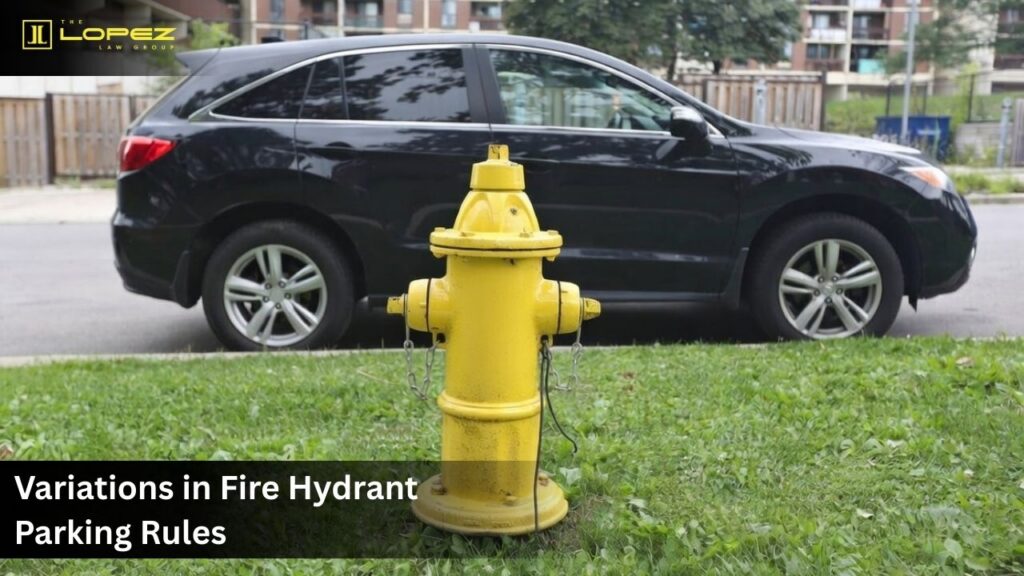Variations in Fire Hydrant Parking Rules