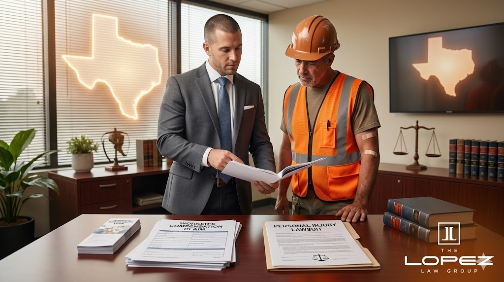 compensacion laboral vs demanda texas