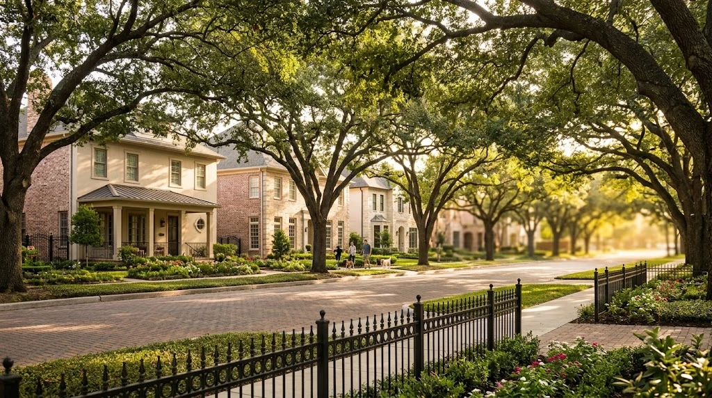 safest neighborhoods in houston
