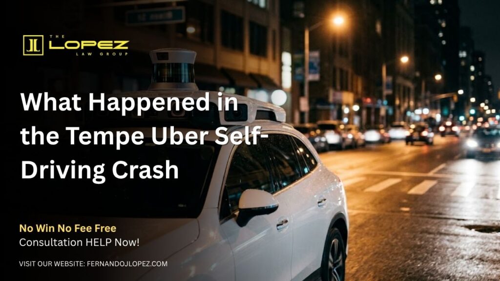 Uber Self-Driving Car Accident: Backup Driver Liability and Who Is Liable in a Crash 1 uber autonomous vehicle backup driver liability when causes accident