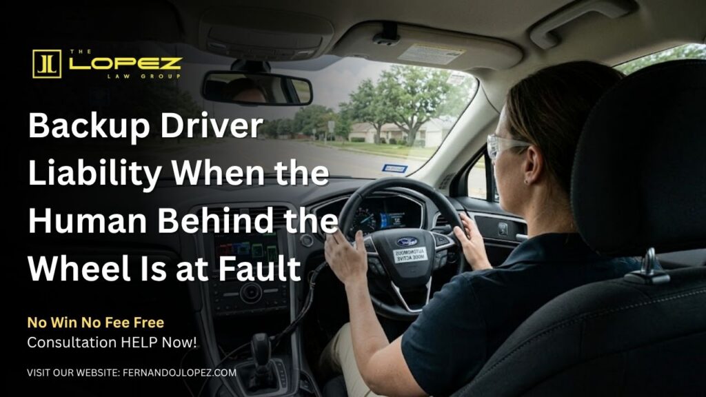 Uber Self-Driving Car Accident: Backup Driver Liability and Who Is Liable in a Crash 2 Who Can Be Held Liable in a Self-Driving Car Accident