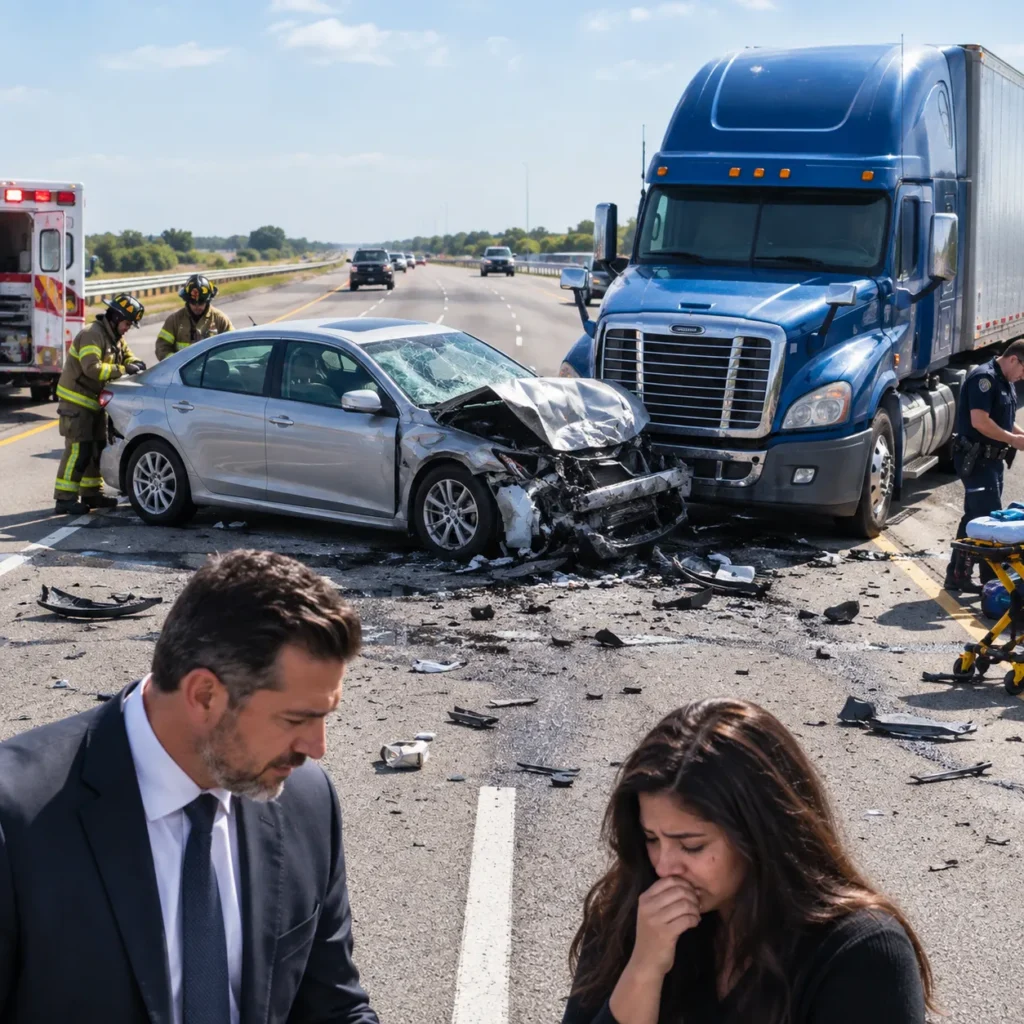abogado de accidentes de camión de 18 ruedas